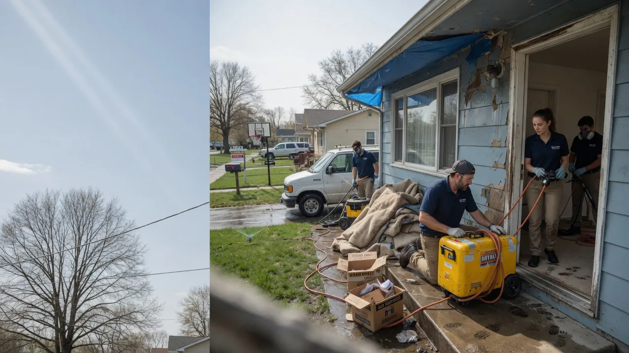 Basement Flood Cleanup in Dyer, IN near me